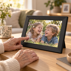 Cadre Photo Numérique WiFi 10.1" Écran Tactile – Idéal Cadeau Famille