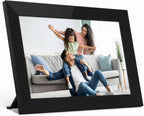 Cadre Photo Numérique WiFi 10.1" Écran Tactile – Idéal Cadeau Famille