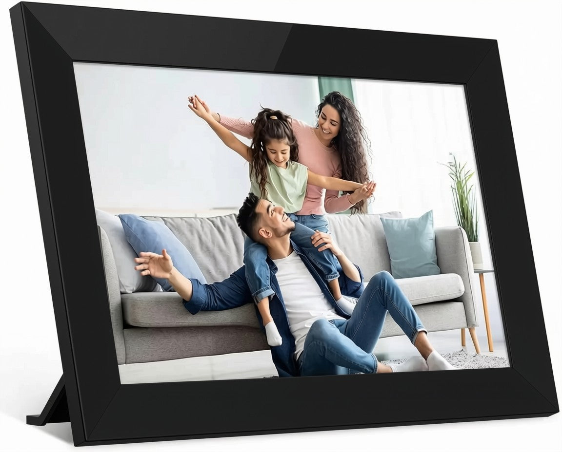 Cadre Photo Numérique WiFi 10.1" Écran Tactile – Idéal Cadeau Famille